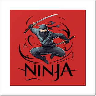 Ninja Design Posters and Art